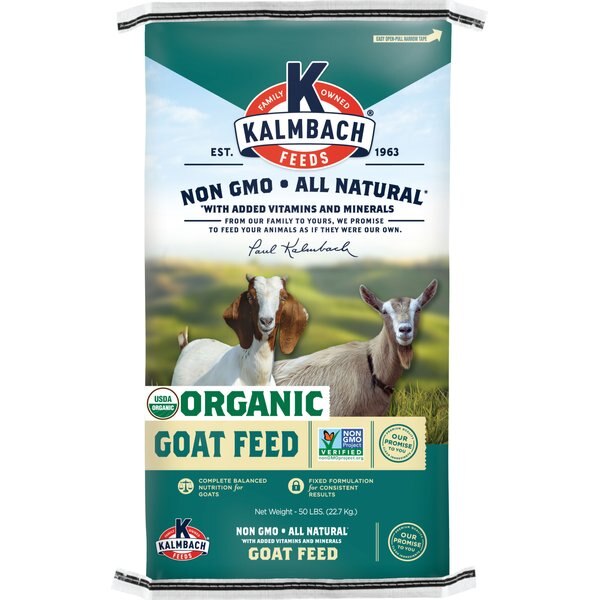 CRYPTO AERO Dairy Goat Meadow Mix Goat Feed, 50lb bag