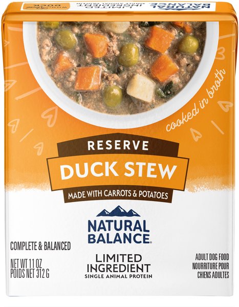 Natural Balance Limited Ingredient Reserve Grain-Free Duck & Potato Recipe  Dry Dog Food