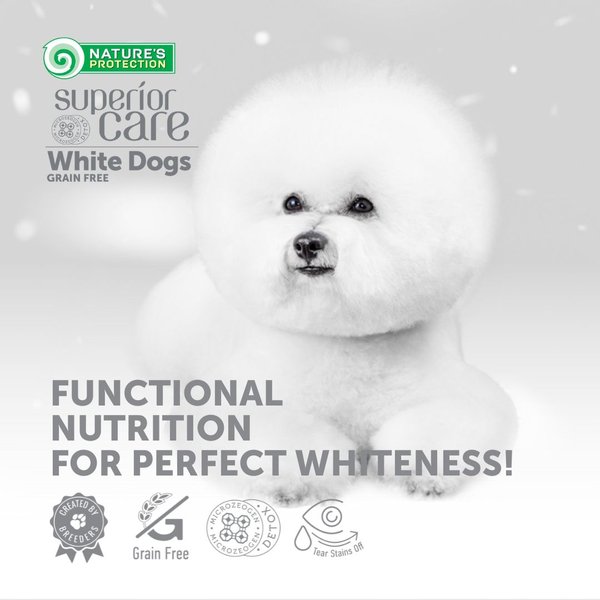 Nature's Protection Superior Care Junior Small Breed Grain-Free White Fish Dry Dog Food