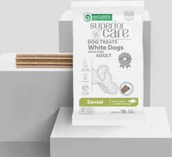 Nature's Protection Superior Care Grain-Free White Fish Dental Dog Treats, 5.2-oz bag, 5 count slide 2 of 7