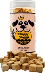 Huggy Tuggy Freeze-Dried Wild Alaskan Salmon Dog & Cat Treat, 3.88-oz can