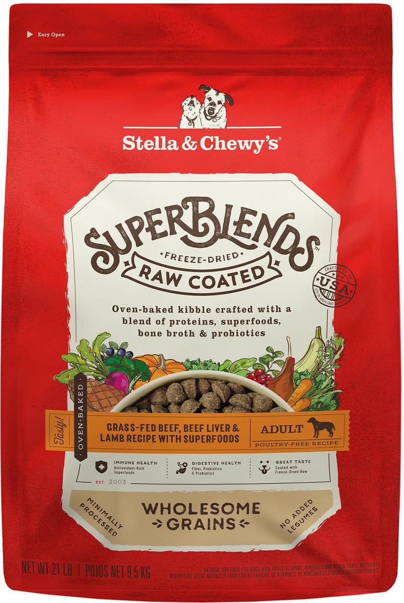 Stella and clearance chewy lamb kibble