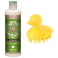 Buddy Wash Relaxing Green Tea & Bergamot Dog Shampoo & Conditioner, 16-oz bottle + Frisco Rubber Duckie Dog & Cat Curry Brush