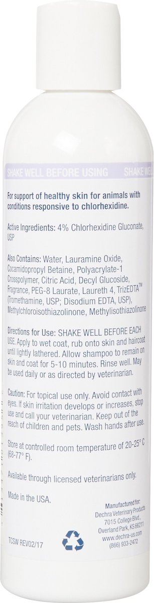 TRIZCHLOR 4 Shampoo for Dogs, Cats & Horses, 8-oz bottle - Chewy.com