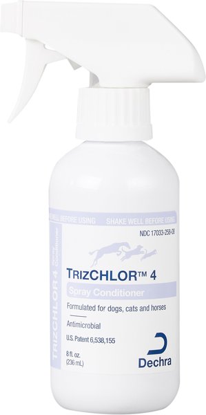 TrizCHLOR 4 Spray Conditioner for Dogs, Cats & Horses, 8-oz bottle slide 1 of 8