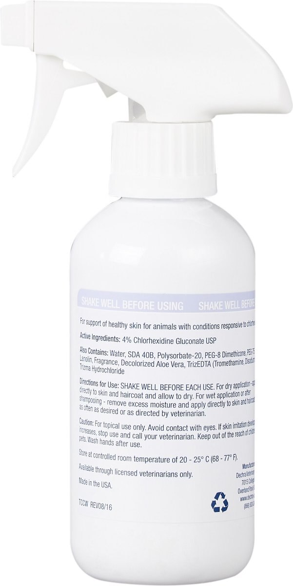 TRIZCHLOR 4 Spray Conditioner for Dogs, Cats & Horses, 8oz bottle
