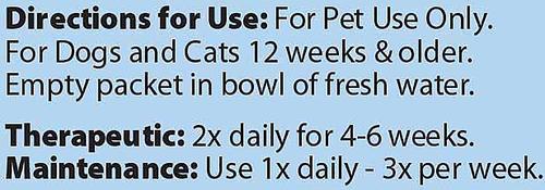 Show full view: Ark Naturals Plaque-Zapper Small & Medium Dog & Cat Dental Water Additive Pouches slide 5 of 9