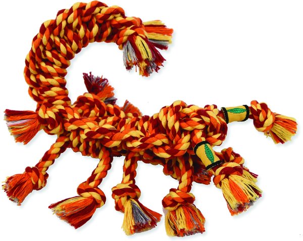 Mammoth SnakeBiter Scorpion Rope Dog Toy, Color Varies, Medium slide 1 of 5