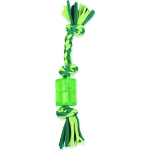 Mammoth Cloth Squeaky Rope for Dogs, Color Varies, Small