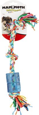 Show full view: Mammoth Cloth Squeaky Rope for Dogs, Color Varies, Medium slide 3 of 6