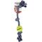 Show in main carousel: Mammoth Denim 3 Knot Rope Tug with Tennis Ball Dog Toy, Medium slide 5 of 8
