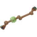 Mammoth Braided Tug with TPR Ball for Dogs, Color Varies, Small