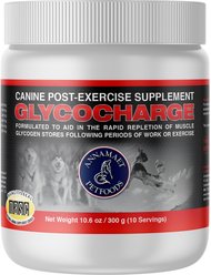 Annamaet Glycocharge Post Exercise Dog Powder Supplement, 300-g jar