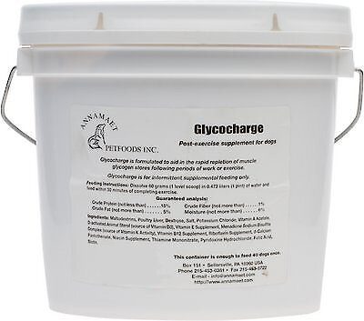 Annamaet Glycocharge Post Exercise Dog Powder Supplement, 15.9-lb pail slide 1 of 3