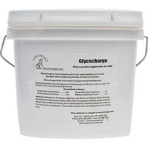 Annamaet Glycocharge Post Exercise Dog Powder Supplement, 15.9-lb pail