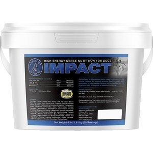 Annamaet Impact High Energy Dog Powder Supplement, 4-lb pail