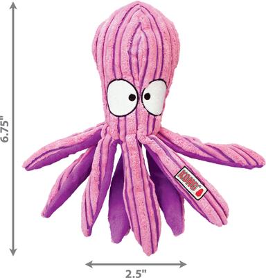 Show full view: KONG CuteSeas Octopus Dog Toy, Small slide 2 of 10