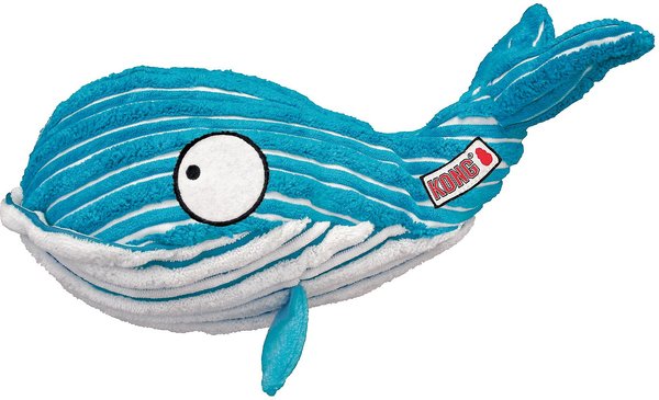 KONG CuteSeas Whale Dog Toy, Large slide 1 of 6