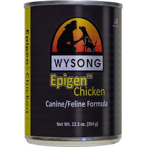 Wysong Epigen Chicken Formula Grain-Free Canned Dog Food, 12.5-oz, case of 12