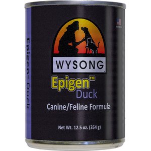 Wysong Epigen Duck Formula Grain-Free Canned Dog Food, 12.5-oz, case 12