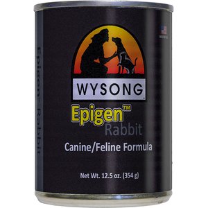 Wysong Epigen Rabbit Formula Grain-Free Canned Dog Food, 12.9-oz, case of 12