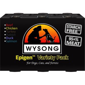 Wysong Epigen Variety Pack Grain-Free Canned Dog Food, 12.9-oz, case of 6