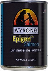 Wysong Epigen Salmon Formula Grain-Free Canned Dog Food, 12.5-oz, case of 12