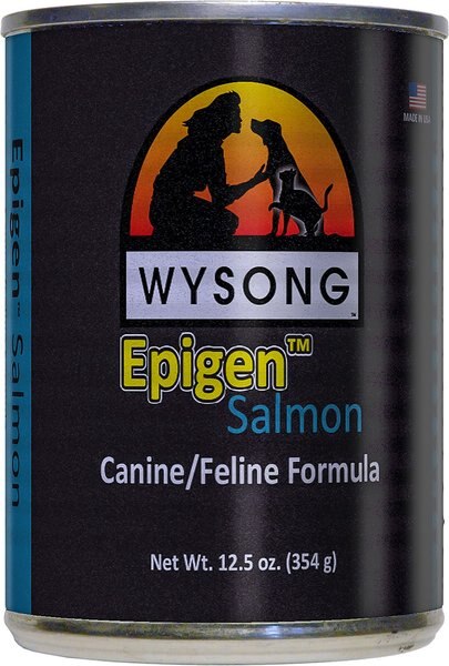 Wysong Epigen Salmon Formula Grain-Free Canned Dog Food, 12.5-oz, case of 12 slide 1 of 3