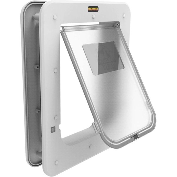 BARKSBAR Plastic Dog Door, Medium