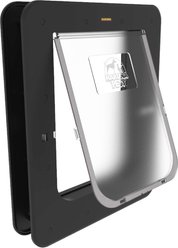 Hakuna Pets Super Tough Dog & Cat Door, Black, Medium