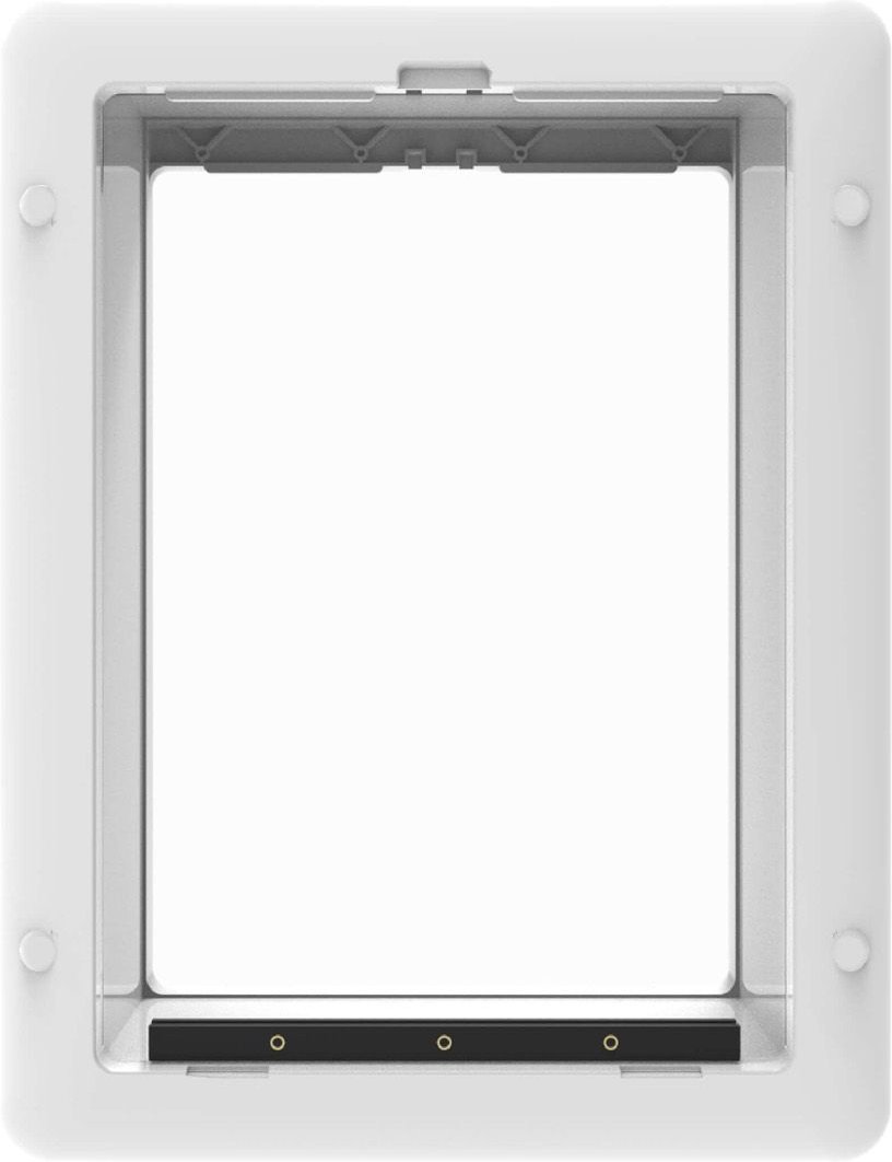 HAKUNA PETS Essential Dog & Cat Door, White, Small