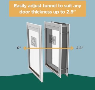 Barriera Per Animali Domestici Hakuna Pets Per Cani - Grigio 93cm Altezza Cancello Retrattile