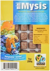 V2O Aquarium Foods Mini Marine Mysis Blister Cube Fish Food, 200-gm slide 2 of 3