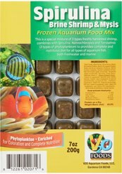 V2O Aquarium Foods Spirulina Bs/Mys Mix Blister Fish Food, 200-gm slide 2 of 3