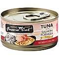 Fussie Cat Tuna with Salmon in Gravy Wet Cat Food, 2.82-oz can, case of 24