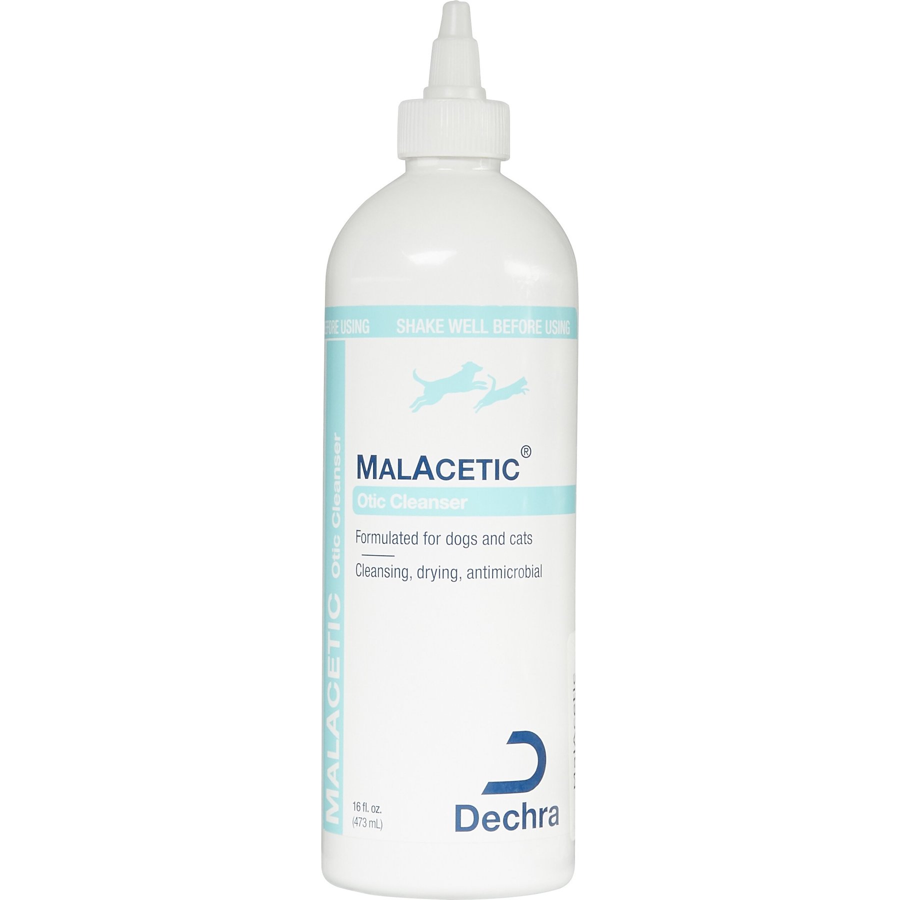 MALACETIC Otic Cleanser for Dogs Cats 16 fl oz bottle Chewy