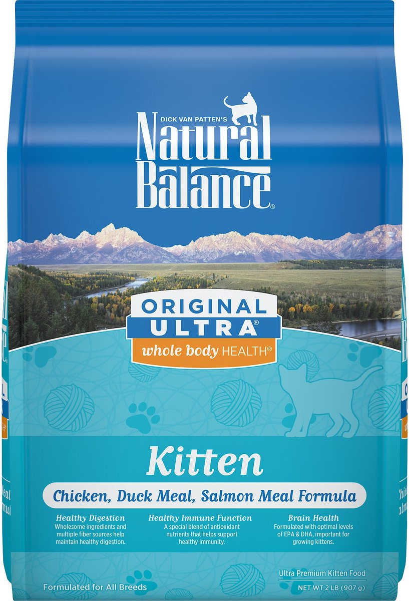 Natural balance original ultra whole body sales health kitten to adult cat dry food