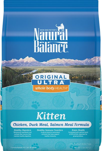 Natural Balance Original Ultra Chicken Meal & Salmon Meal Formula Dry Cat  Food, 15 lbs.