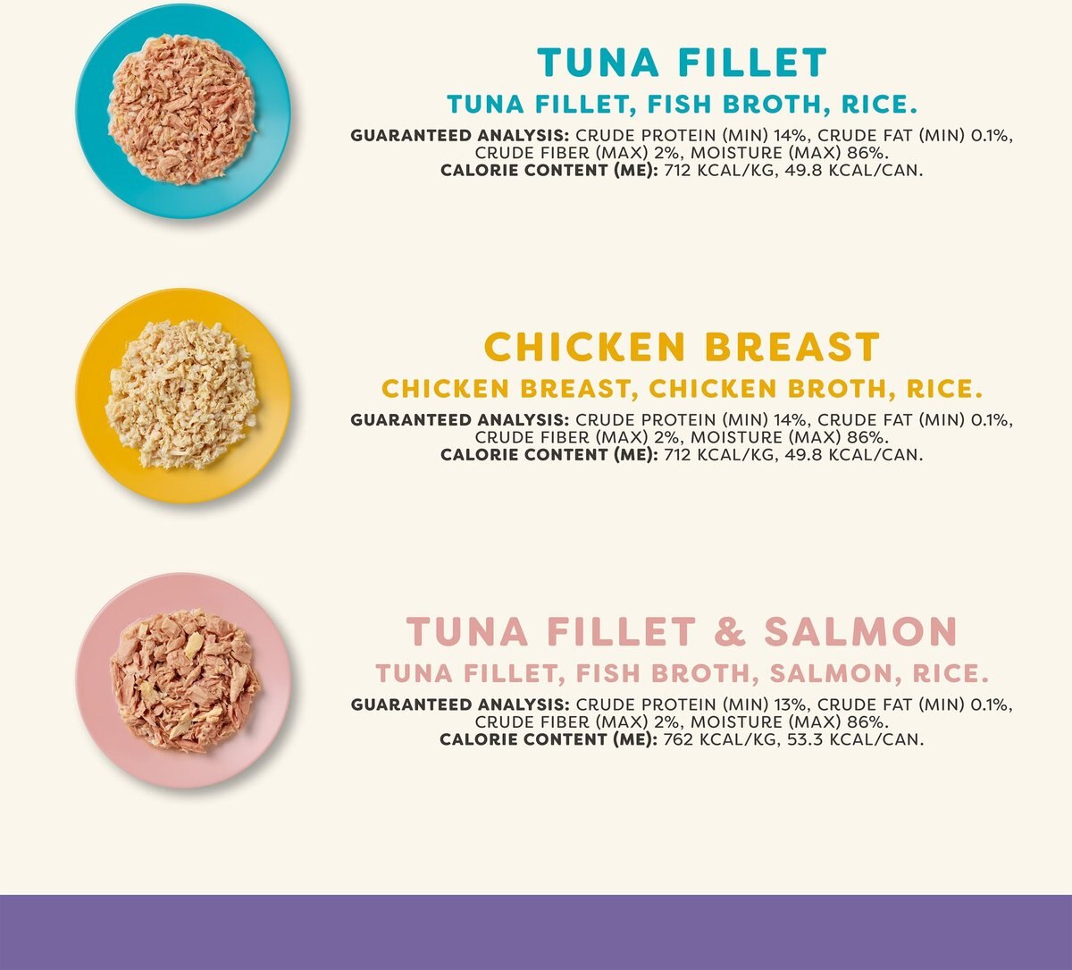 APPLAWS Variety of Flavors in Broth Limited Ingredient Canned Wet Cat