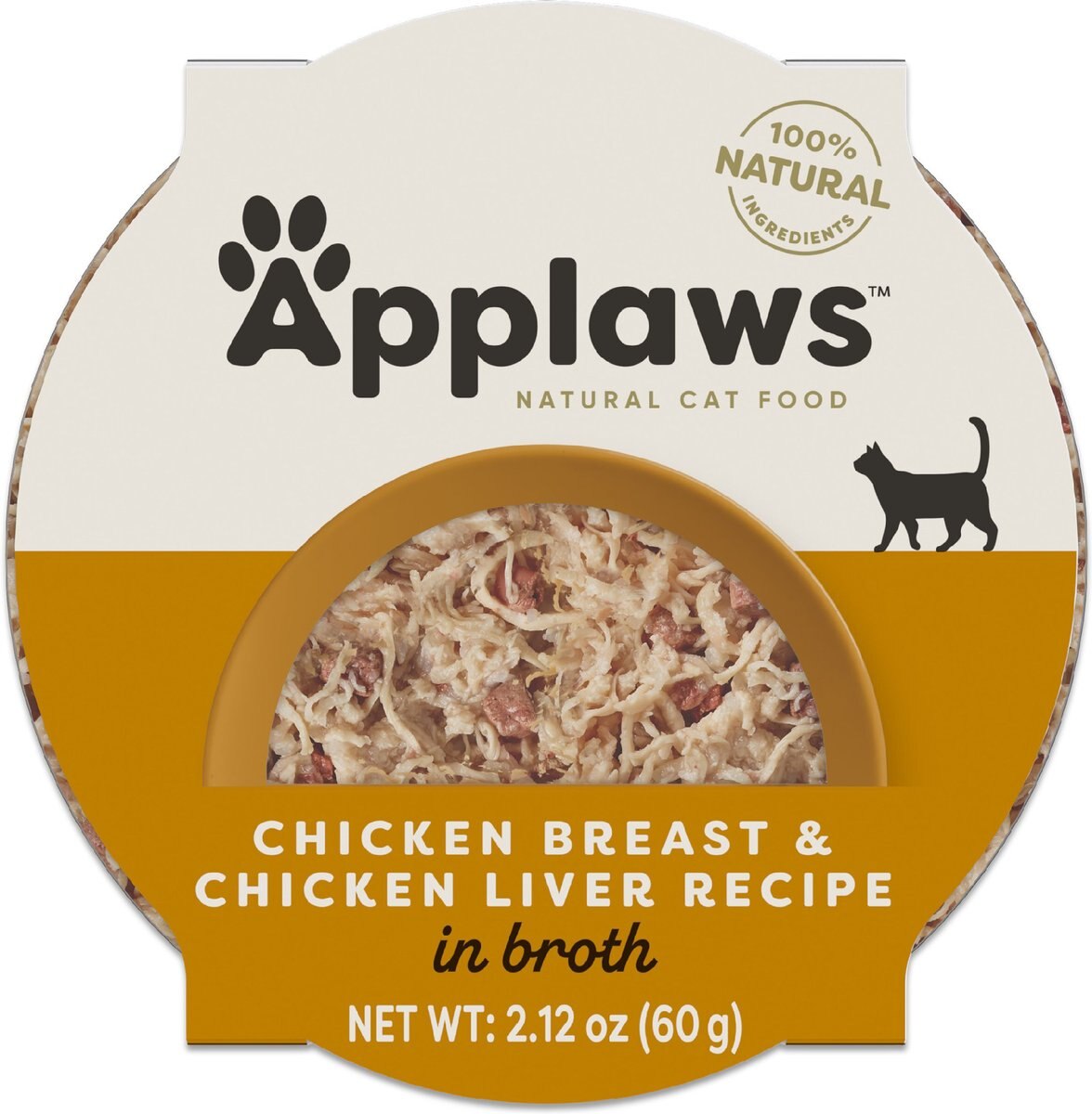 APPLAWS Chicken Breast with Chicken Liver in Broth Limited ingredient