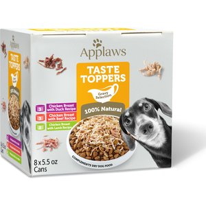 Applaws Taste Toppers Chicken Gravy Selection Natural Wet Dog Food, 5.5-oz can, case of 8