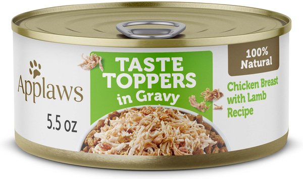Applaws Taste Toppers Pot Chicken & Pumpkin Terrine Wet Dog Food Topper, 3.53-oz can