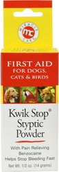 Miracle Care Kwik-Stop Styptic Powder for Dogs, Cats & Birds, .5-oz jar slide 2 of 6