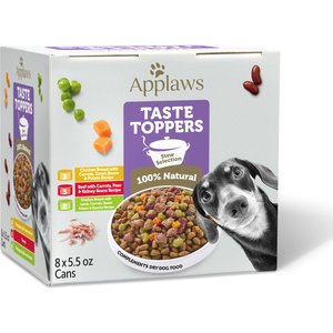Applaws Taste Toppers Variety Stew Selection Natural Wet Dog Food, 5.5-oz can, case of 8
