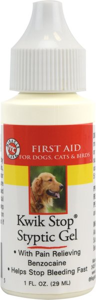Miracle Care Kwik Stop Styptic Gel for Dogs, Cats & Birds, 1-oz bottle  slide 1 of 2