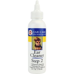 Miracle Care R-7 Ear Cleaner Step 2 for Dogs & Cats, 4-oz bottle