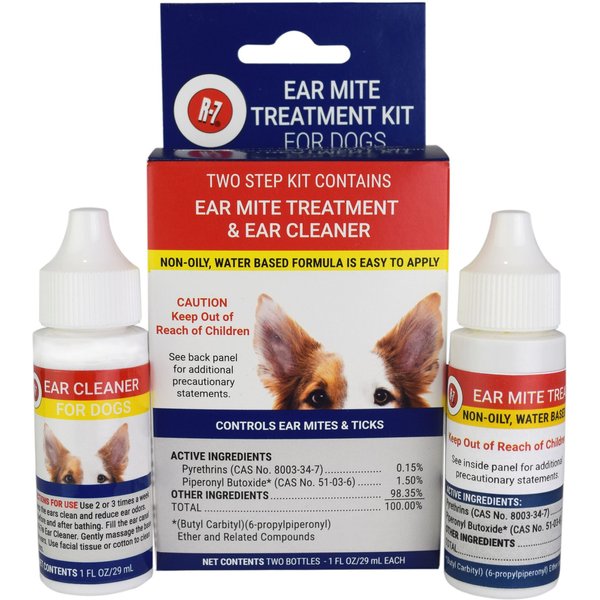 Image showcasing BIO-GROOM Medication for Ear Mites for Dogs & Cats, 4-fl oz bottle ...
