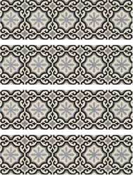 Bungalow Flooring FlorArt Chelsey Noir Indoor Stair Treads, 4-pack