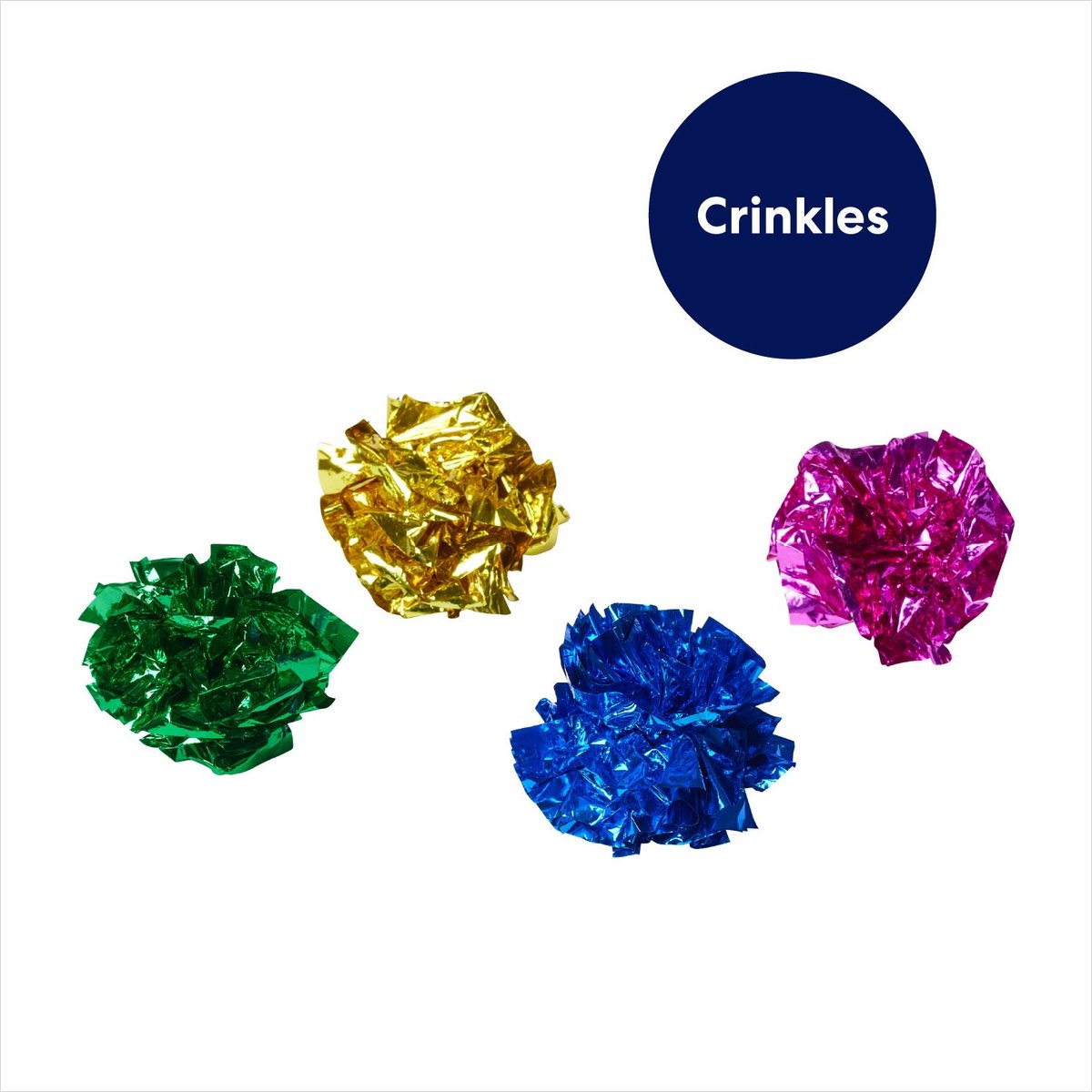 Crinkle balls outlet cat toys