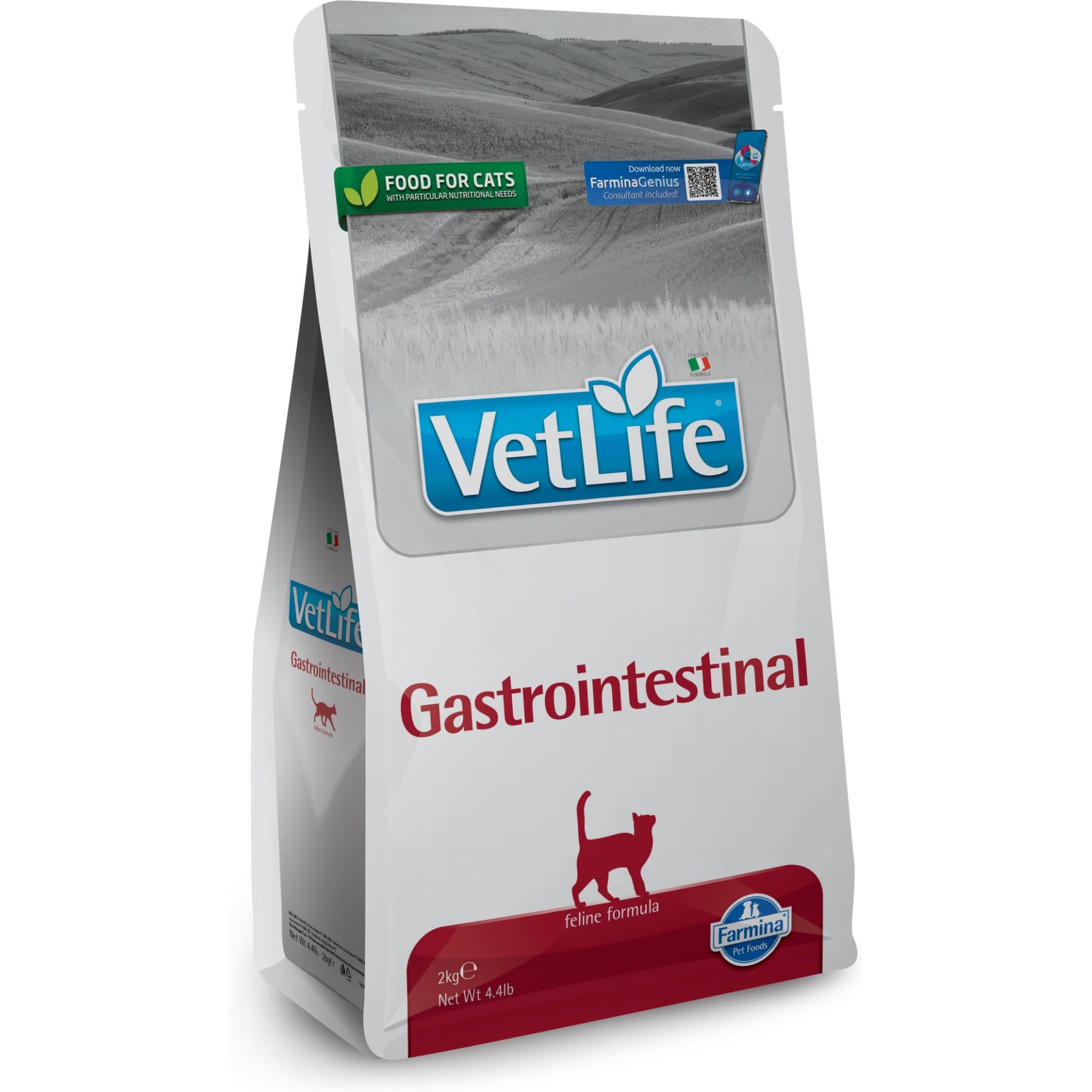 FARMINA VET LIFE Gastrointestinal Feline Dry Cat Food 11 lb bag